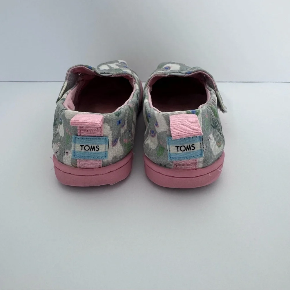Toms Girls Alpargata Espadrilles Grey